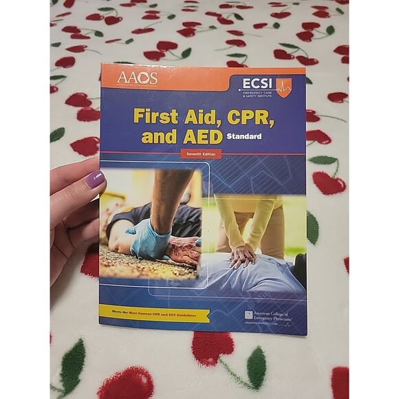 Standard First Aid, CPR, and AED by American Academy of Orthopaedic Surgeons... - Picture 1 of 4